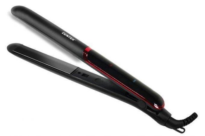 Выпрямитель для волос CENTEK CT-2024 35Вт, керам. пластины 110*24мм, LED дисплей