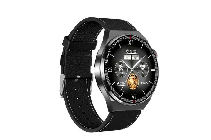 Смарт часы XO J1 Porsche Wireless Charging Sport Call (Чёрные)