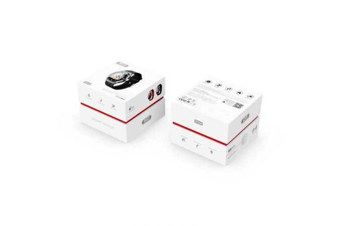 Смарт часы XO J1 Porsche Wireless Charging Sport Call (Чёрные)