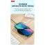Беспроводное зарядное устройство XO WX031 transparent design desktop 15W (Чёрный)