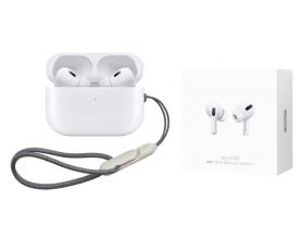 Наушники вакуумные беспроводные XO EV52 ANC noise-cancelling (full functions with buzzer + sliding volume) White