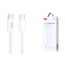 Кабель USB Type-C - USB Type-C XO NB-Q259 iPhone15 60W woven data cable White