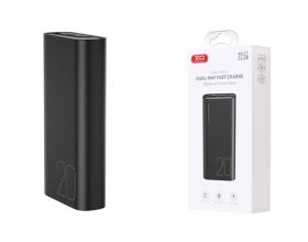 Универсальный дополнительный аккумулятор Power Bank XO PR230  QC22.5W full protocol + PD20W fast charging mobile power 20000 mAh Black