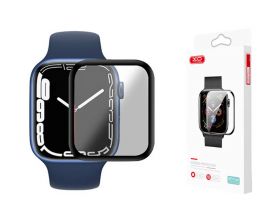 Защитное стекло XO FP1 3D full curverd Anti-glare matt soft edge for iWatch 7 Black 41mm