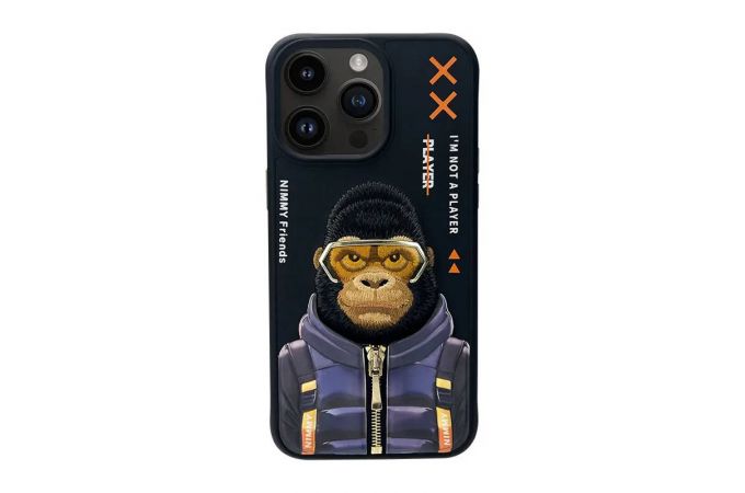 Чехол для телефона Nimmy Phone 15 Pro Max (Blac Gorilla)