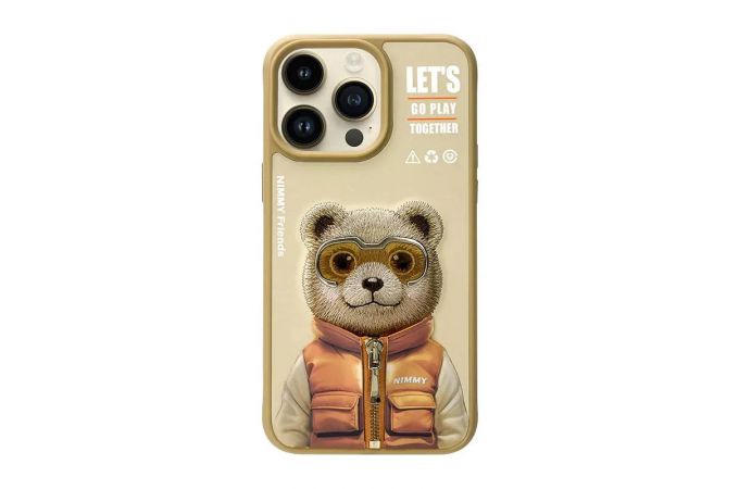 Чехол для телефона Nimmy Phone 16 Pro ( Brown Bear)