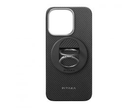 Чехол для телефона PITAKA Phone 16 Pro (Black)