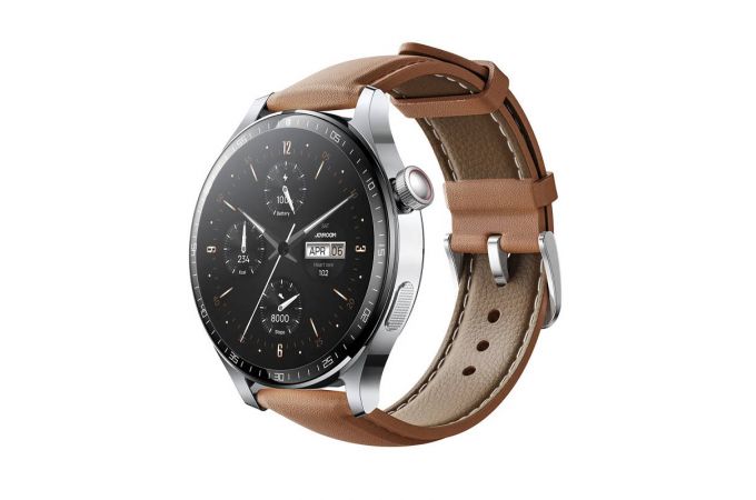 Смарт часы JoyRoom Classic Series JR-FC2 Pro Smart Watch (Answer/Make Call) Moonlight Silver