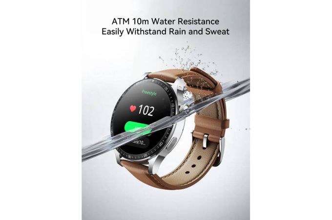 Смарт часы JoyRoom Classic Series JR-FC2 Pro Smart Watch (Answer/Make Call) Moonlight Silver