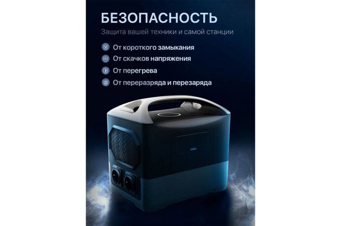 Орбита OT-SMP02 Портативная электростанция аккумуляторная (1036Вт/ч)