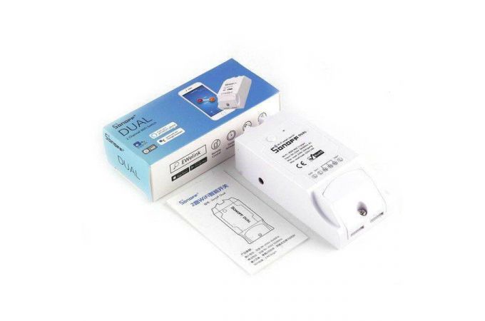 Реле Sonoff Dual Wi-Fi