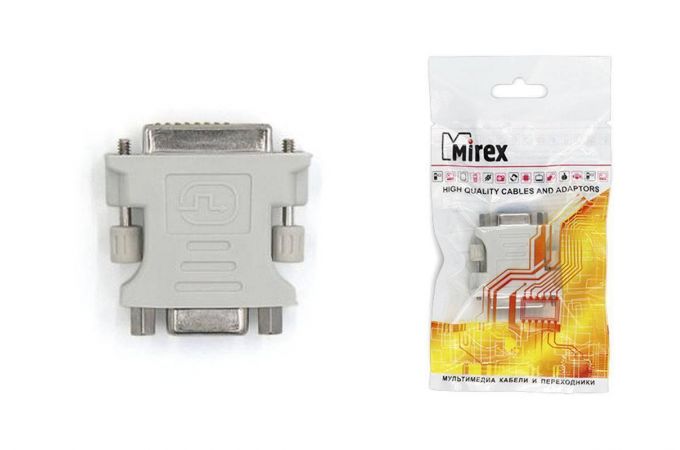 Конвертер переходник Mirex DVI (M) - VGA (F) (13700-ADVMVGF1)