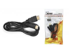 Кабель HDMI Mini - HDMI 1м Mirex (версия 1.4) 13700-MINIHD10 (1/15-1)