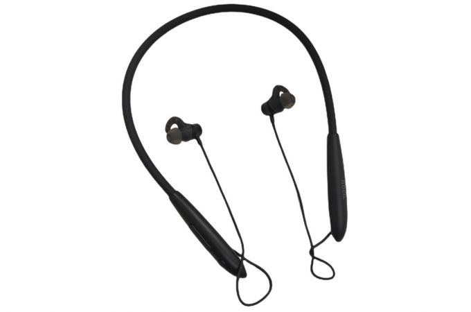 Наушники вакуумные беспроводные HOCO ES61 Manner sports BT headset Bluetooth (черный)