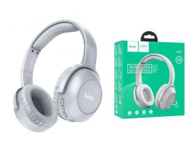 Наушники мониторные беспроводные HOCO W33 Art sound BT wireless headphones Bluetooth (серый)