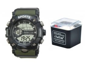 Часы наручные iTaiTek IT-1803 (черный/камуфляж)