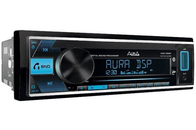 Автомагнитола AURA MP3/WMA AMH-76DSP-NR процессор,USB/BLUETOOTH