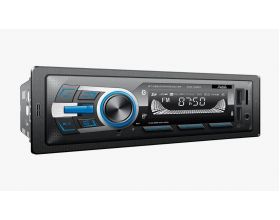 Автомагнитола AURA MP3/WMA AMH-202BT синяя, Bluetooth,2xUSB/micro SD, FLAC