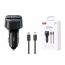 FM-Модулятор XO BCC17 плюс зарядка Smart Bluetooth MP3 A+C Dual Port PD30W Car Charger with Apple Suite (NB-Q273) Black