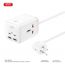 Сетевое зарядное устройство XO WL24(EU) 65W Fast Charging Desktop Charger Array Plug White