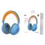 Наушники мониторные беспроводные XO BE49 Qiyue ANC Noise Canceling Folding Headband Bluetooth Headset blue