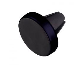 Держатель автомобильный для телефона до 6,5"/ магнитный/ на воздуховод Model_4 черный (NN_4225)