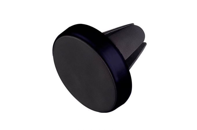 Держатель автомобильный для телефона до 6,5"/ магнитный/ на воздуховод Model_4 черный (NN_4225)