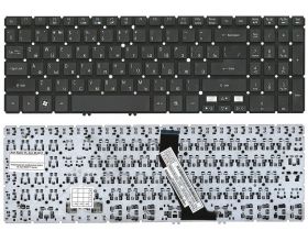 Клавиатура для ноутбука Acer Aspire V5-531, V5-551, V5-552, V5-571, V5-572, V7-581, V7-582, M3-581, M5-581 черная, без рамки