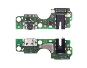 Шлейф для Infinix Smart 7 (X6515) с разъемом зарядки + разъем гарнитуры (плата)