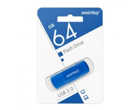 Флешка USB 2.0 SmartBuy Scout Blue 64GB (SB064GB2SCB)