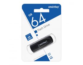 Флешка USB 3.0 /3.1 Smartbuy Scout Black 64GB (SB064GB3SCK)