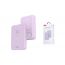 Универсальный дополнительный аккумулятор Power Bank XO PR231 Magnetic 15W wireless charging + PD20W fast charging mobile power with 10000mAh Purple