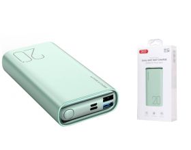 Универсальный дополнительный аккумулятор Power Bank XO PR230  QC22.5W full protocol + PD20W fast charging mobile power 20000 mAh Blue