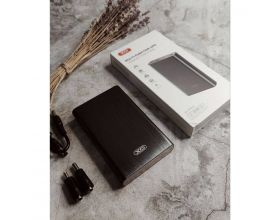 Универсальный дополнительный аккумулятор Power Bank XO PR216 UPS Multifunctional Uninterruptible Mobile Power Supply 10000mAh Gray