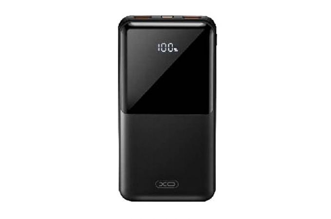 Универсальный дополнительный аккумулятор Power Bank XO PR205 PD20W / QC22.5W Digital Display Fast Charge 10000mAh Black