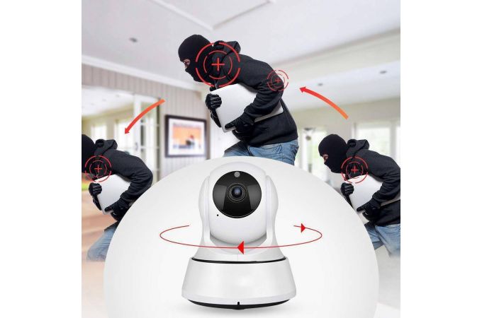 Видеокамера IP WI-FI Орбита OT-VNI21 (С329) (белый)