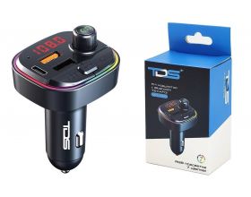 FM-Модулятор TDS TS-CAF13 RGB (Bluetooth)