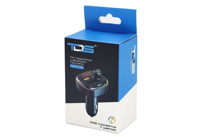 FM-Модулятор TDS TS-CAF13 RGB (Bluetooth)