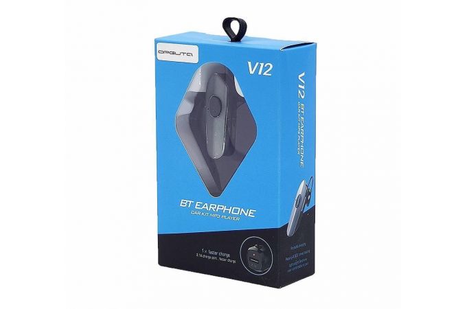 FM-Модулятор + гарнитура Bluetooth Орбита V12
