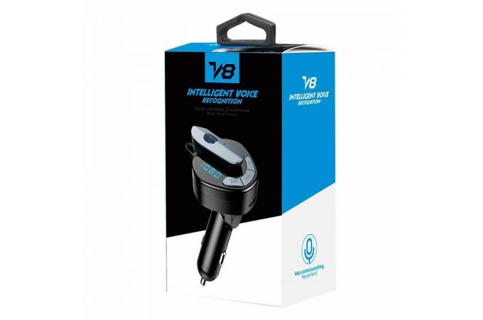 FM-Модулятор + гарнитура Bluetooth Орбита V8 (Bluetooth)