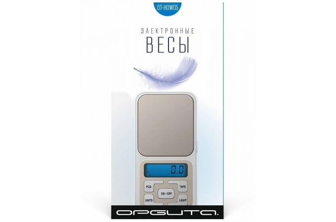 Весы портативные электрические Орбита OT-HOW05 500гр точность 0,01гр