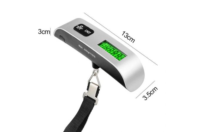 Безмен для багажа Орбита OT-HOW09 50 кг точность 10г