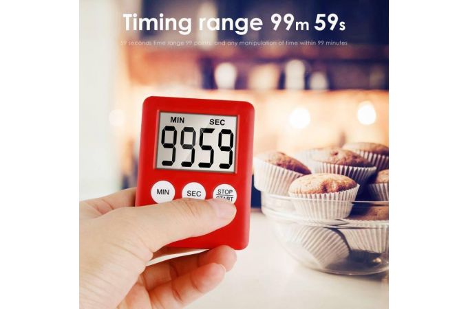 Таймер-секундомер Орбита OT-HOM21 Белый