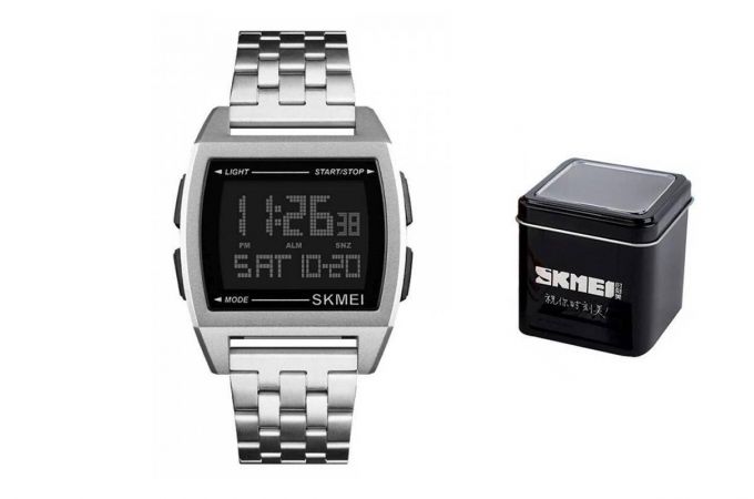 Часы наручные Skmei 1368 (серебристый)