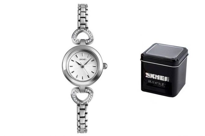 Часы наручные Skmei 1408 (серебристый)