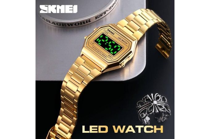 Часы наручные Skmei 1646 (золотистый)