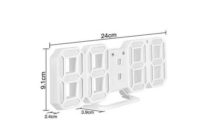 Часы настольные VST 883-7 без блока (фиолетовый)