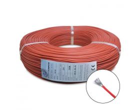 Провод AWG24 медный многожильный 10 метров (красный)