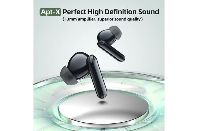 Наушники вакуумные беспроводные ACEFAST T3 true wirelles earbuds Bluetooth (черный)