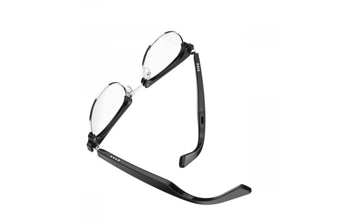 Наушники вакуумные беспроводные (очки) Charome A1 Visionary BT Glasses Bluetooth (черный)